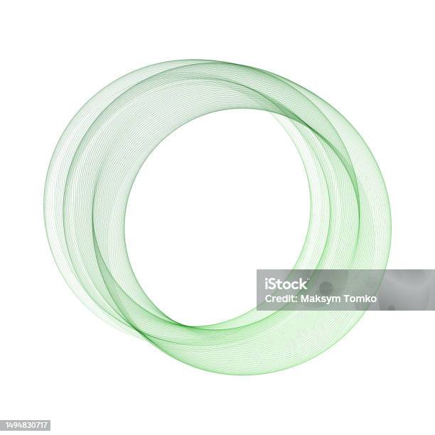 Wave Abstract Round Round Blue Wave Pattern Modern Abstract Design Element Eps 10 Stock ...