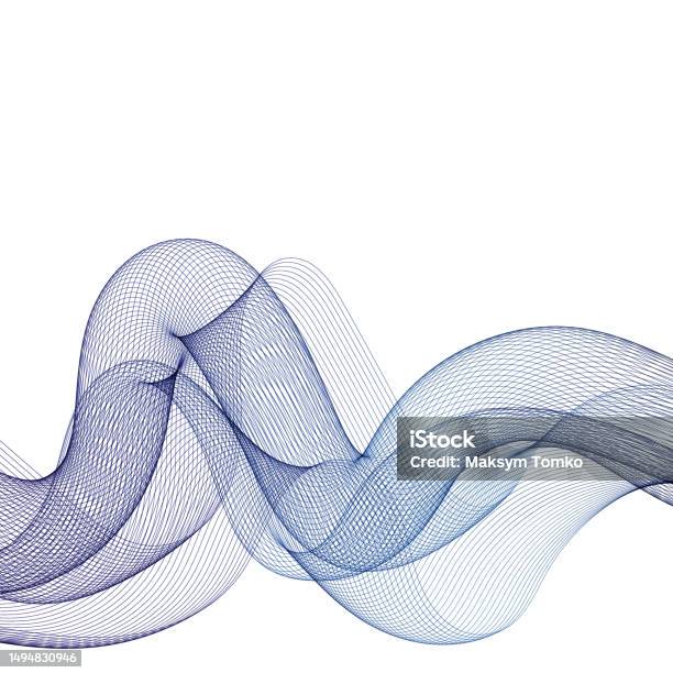 Abstract Wave Pattern Vector Design Element Eps 10 Stock Illustration ...