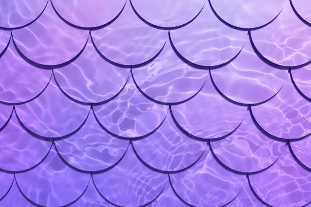 istock 3d render of beautiful Mermaid fish scale background 1494831605