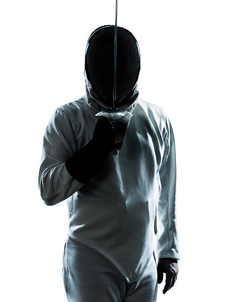 istock man fencing silhouette 149483637