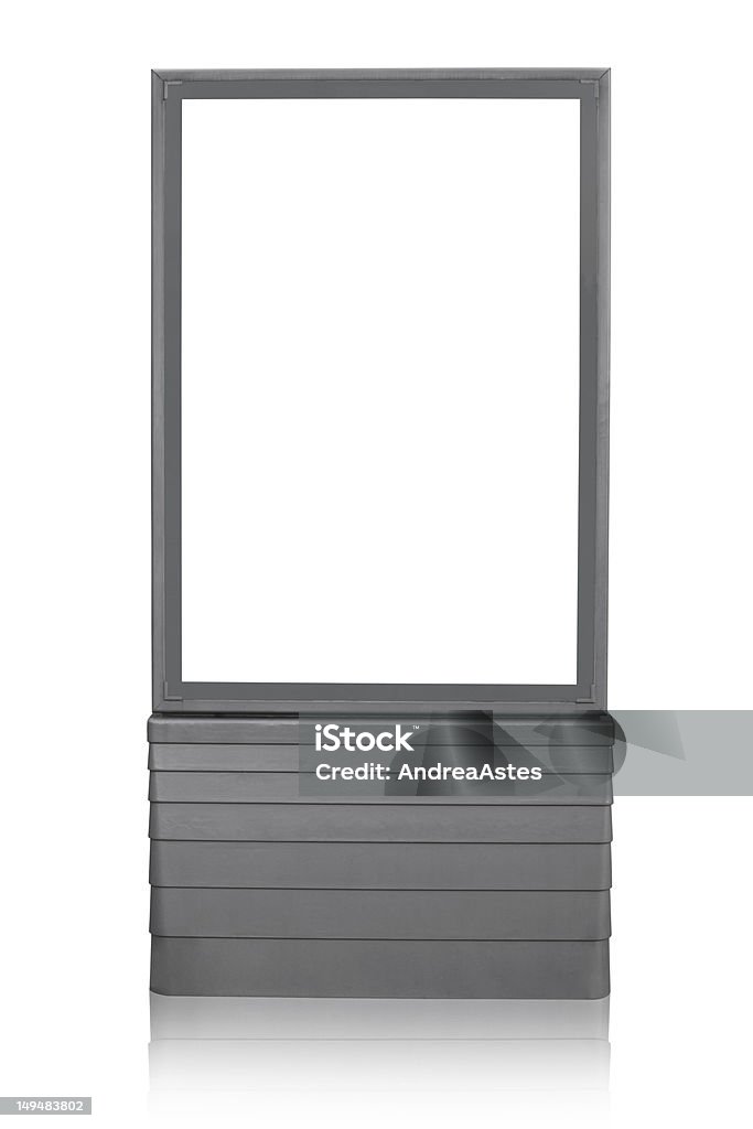 Cartellone vuoto verticale - Foto stock royalty-free di Affari