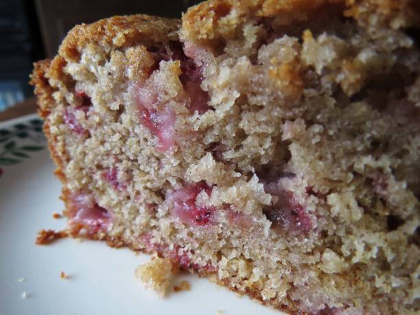 istock Strawberry Banana Bread Closeup 1494845460