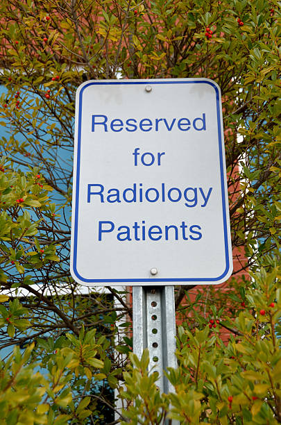 istock Reserved for radiology patients sign 149484825