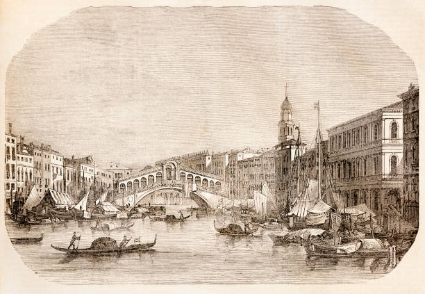 istock Venice Rialto Bridge with gondolas in the grand Canal 1858 1494851199