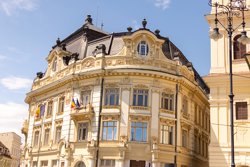 The Palace of the City Hall of Sibiu, formerly the Land Credit Bank of Sibiu, is an old building located in the Great Square of Sibiu