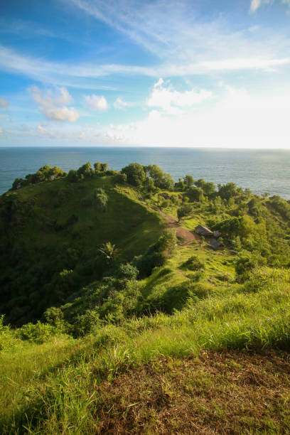 istock View of sea from pengilon hill 1494863173
