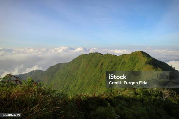 Bismo Mountain Ridge Stock Photo - Download Image Now - 1980-1989, Archival, Backpack