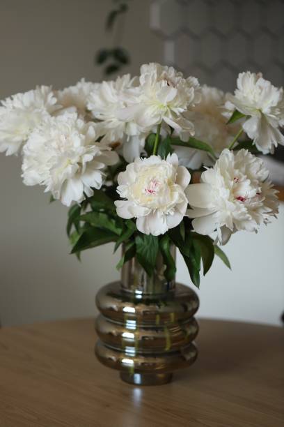 istock a bouquet of white beautiful peony flowers 1494865873
