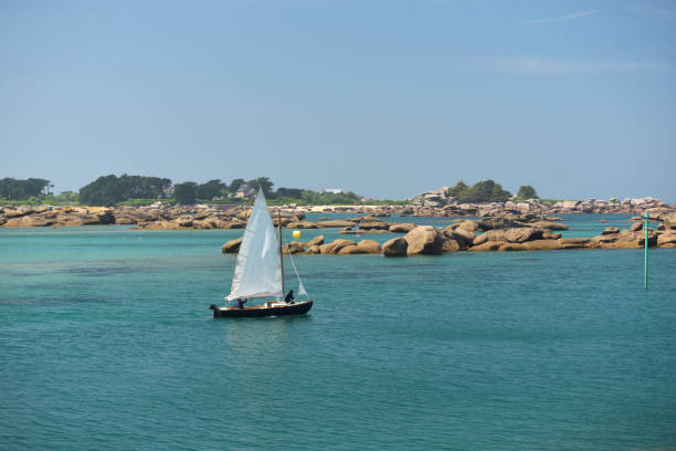 istock Sailboat Pink Granite Coast 1494873760