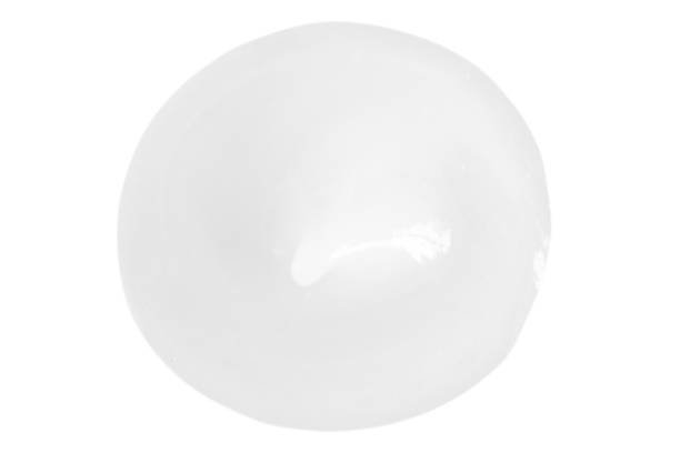 istock A smear of greasy melting cream. On a white background. 1494875075
