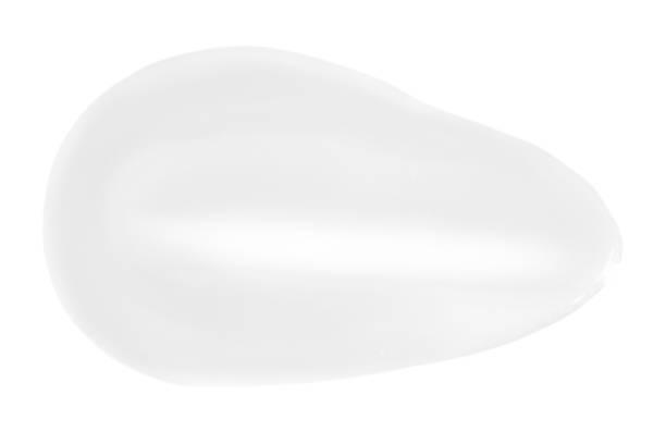 istock A smear of greasy. cream on a white background. 1494875094
