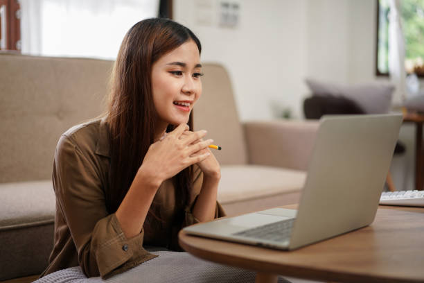 istock Female entrepreneur working and video conference with colleague 1494879344