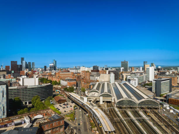 istock Downtown Manchester Skyline and Piccadilly Railway Station 1494883998