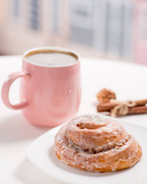 Sinabon buns with white icing
