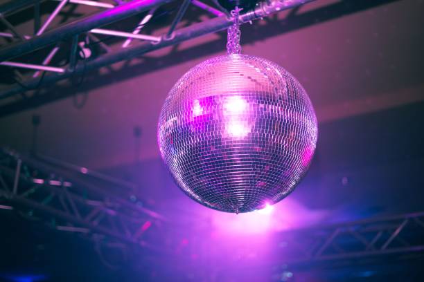 istock the disco ball is hanging on the ceiling in a concert 1494907277
