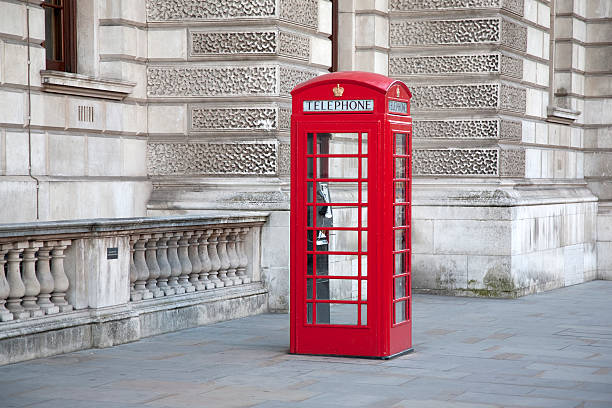 istock Red Telephone Box; London 149491147