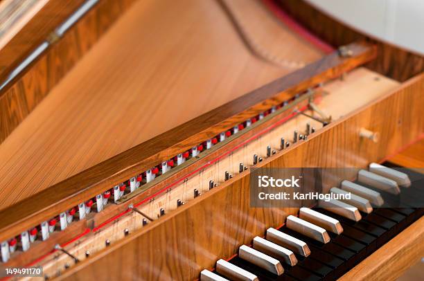 Cembalo Tastatur Stockfoto und mehr Bilder von Cembalo - Cembalo, Barock, Musikinstrument