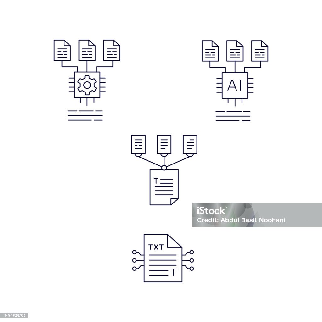 Efficient Text Text Summarization Illustration Shortening Text Efficient Text ...