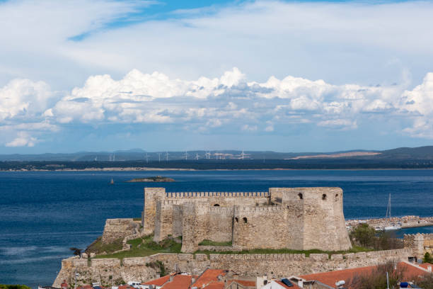 istock Bozcaada Castle by the sea 1494928541