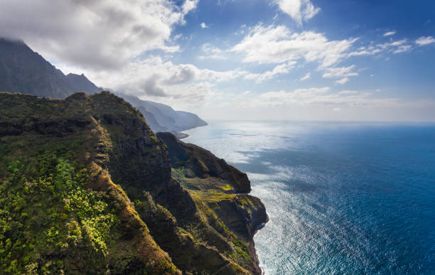 istock Kalalau trail down Na Pali coast 1494930328