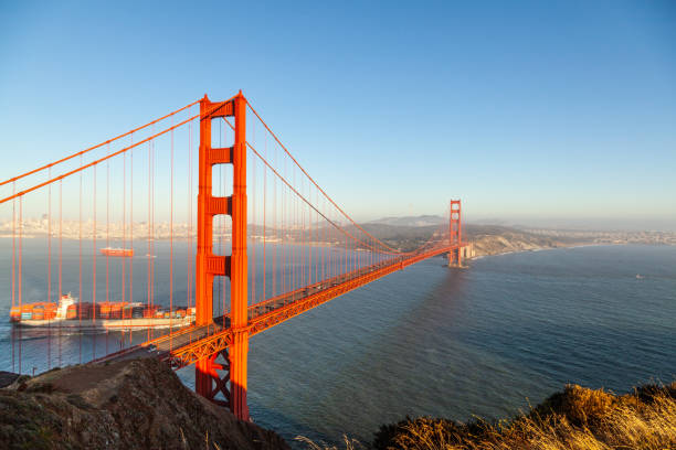 istock famous San Francisco Golden Gate bridge in late afternoon light 1494938081