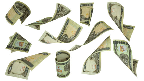 istock 3D rendering of Eritrean Nakfa notes flying in different angles and orientations isolated on white background 1494947523