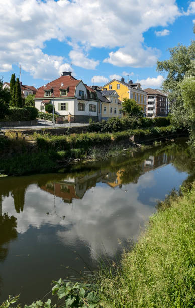 istock A canal in the city during the summer 1494949400