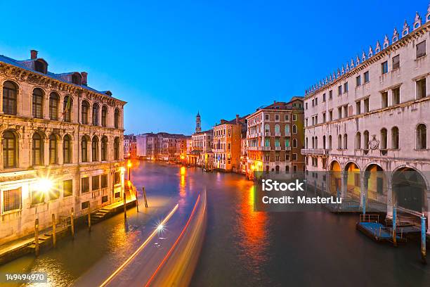 Venecia Desde El Puente De Rialto Foto de stock y más banco de imágenes de Agua - Agua, Aire libre, Arquitectura