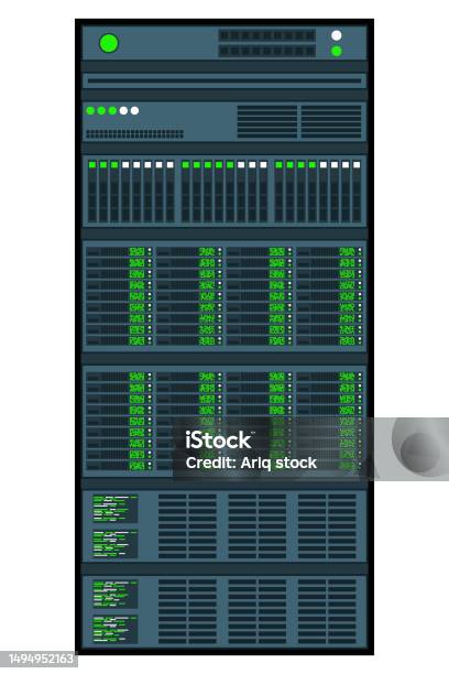 Desain Rak Server Rak Server Pusat Data Ruang Server Server Jaringan Terisolasi Server ...