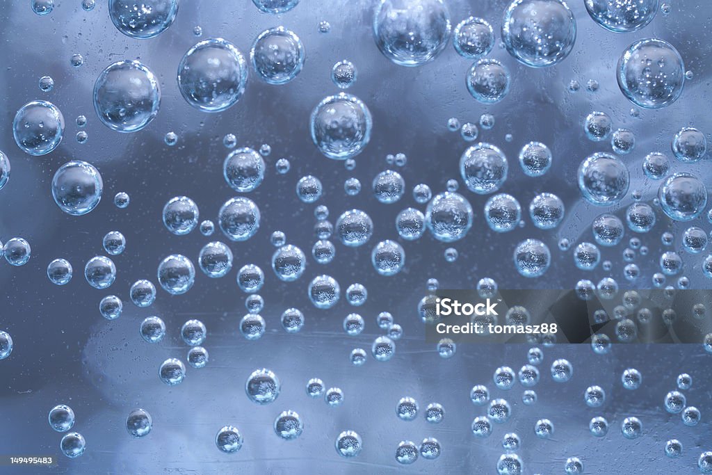 Gotículas de água mineral - Royalty-free Abstrato Foto de stock