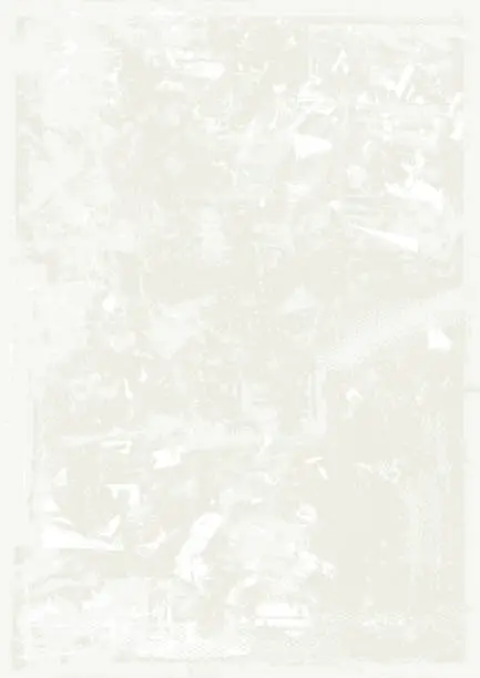 Vector illustration of White grunge textured urban poster background vector