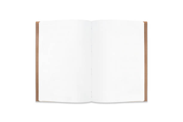 istock close up of blank white book isolated on white background. top view 1494969290