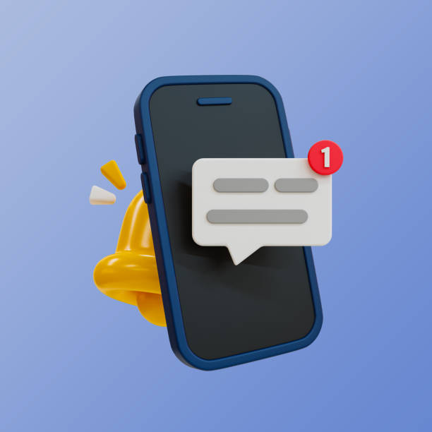 istock 3d minimal communication icon. new social media chat arrived. online message notification. smartphone with chat notification and bell icon. 3d illustration. 1494976025