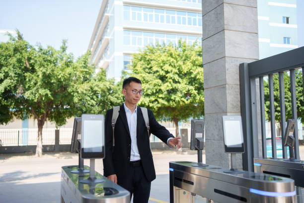 istock Application of face recognition system in life and society 1494976675