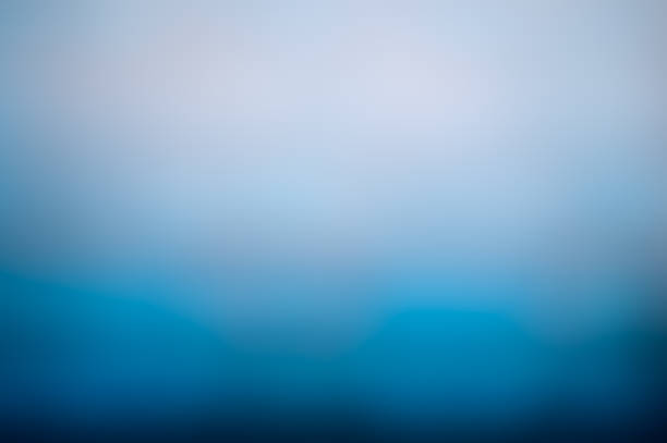 istock Dark blue bottom fading to white at the top, soft blue glow 1494988010