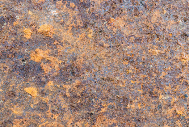 istock Orange Rusted Sheet of Metal 1494988078