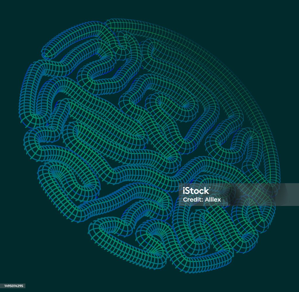 Line Wired Graph Shape Frame Illustration Stock Illustration - Download ...