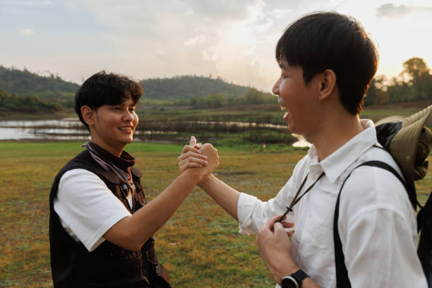 istock Asian lgbt touch hand together 1495016204
