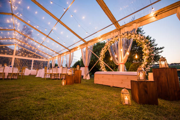istock View of an outdoor wedding setty back 1495018378