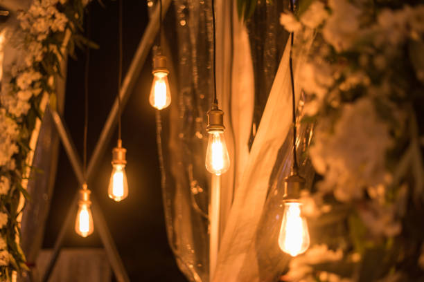 istock Decoration lights with a bokeh background 1495019258