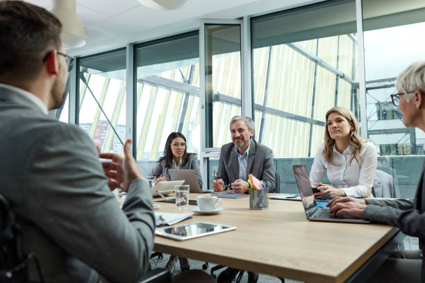 istock Business meeting in progress! 1495019271