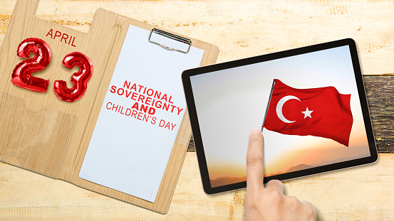 23 April is celebrated by Turkish National Sovereignty And Children’s Day