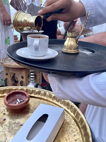 drink a Turkish coffee in a beautiful place in Sharm el Sheikh