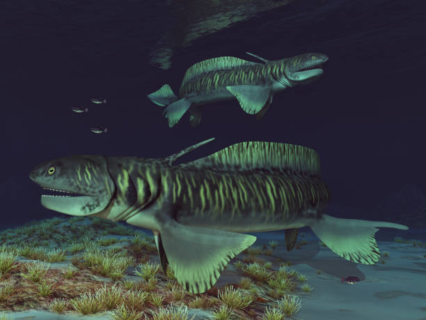 istock Prehistoric shark Orthacanthus 1495045746
