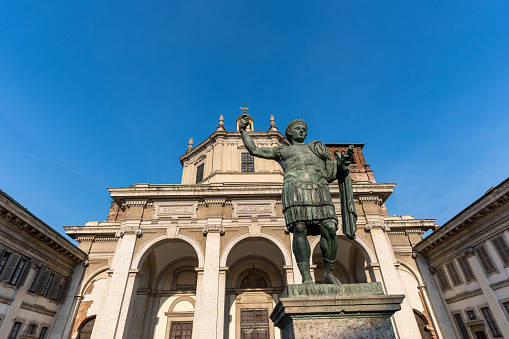 Cathedral of Saint George the Martyr located on Piazza della Cattedrale, Ferrara, Emilia-Romagna, Italy