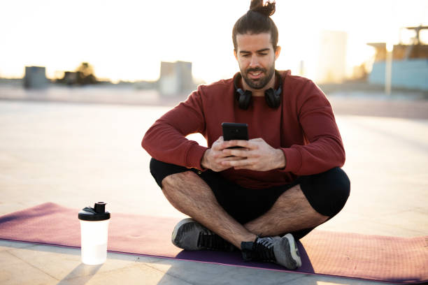 istock Man listening the music. 1495047150