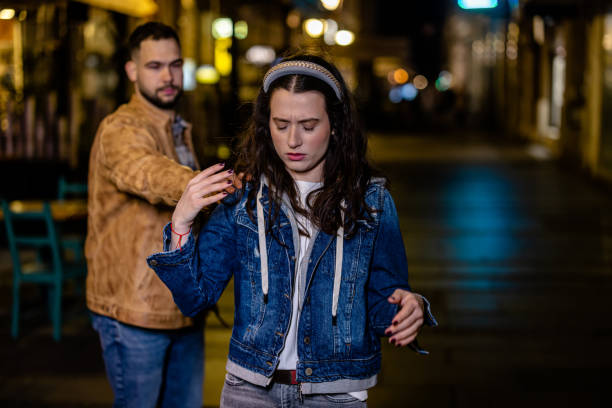 istock Young couple's disagreement echoes through the seaside promenade 1495050884