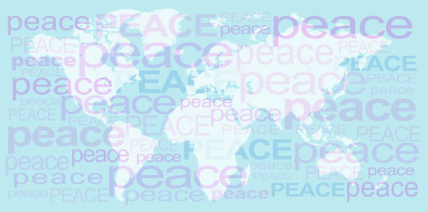 istock WORLD PEACE concept wall art template 1495052098