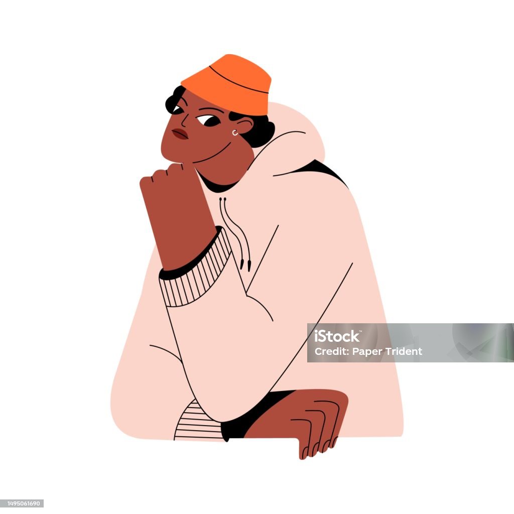 Thoughtful Suspicious Person Thinking Doubting Worried Uncertain ...
