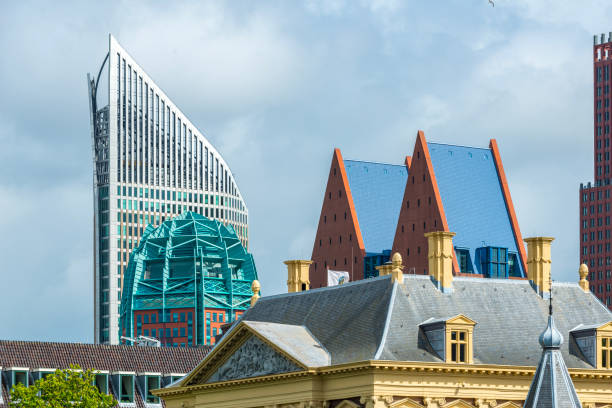 Facade of a building in Bergen, Norway